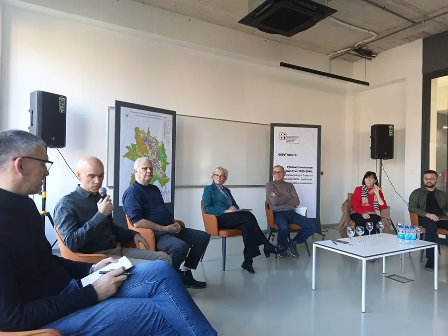 Okrugli sto AGGF: „Urbanistički plan Banjaluke 2020-2040“